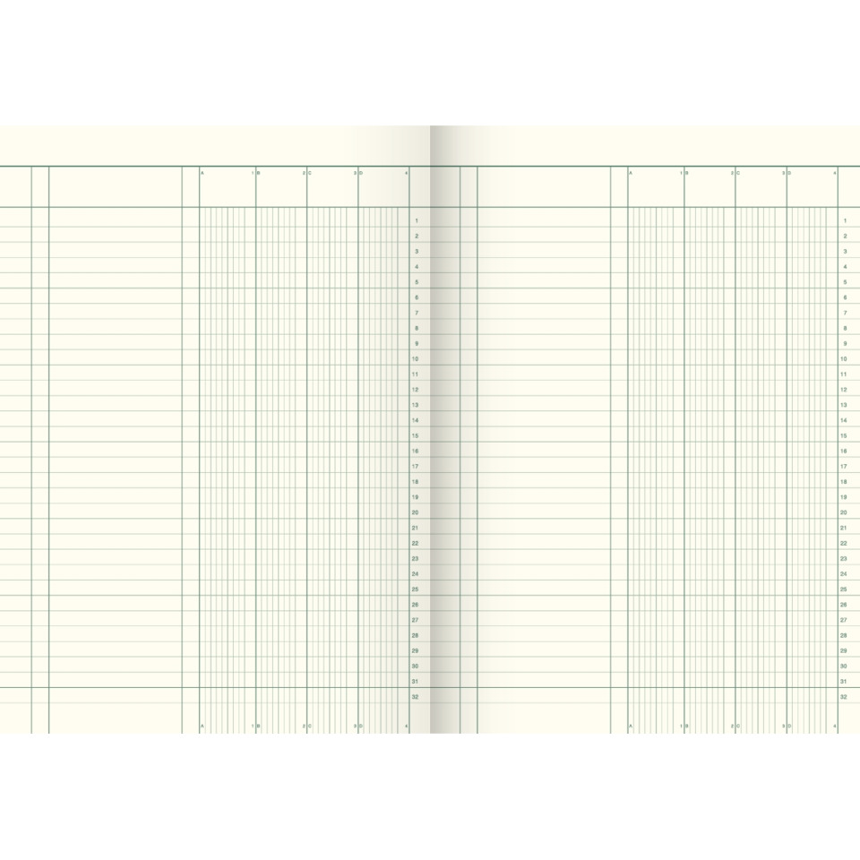 Notizbuch, Gitterlinien, Papier, offenes Buch, Spanische Raster