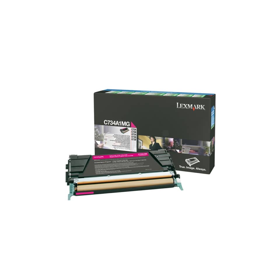  toner,  Tonerpatrone,  Lexmark Patrone,  Drucker-Toner,  C734A1MG