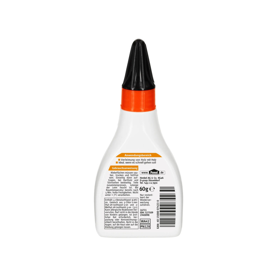 Kleber, Klebstoff, Flasche, KleberFlasche, Gebrauchsanweisung