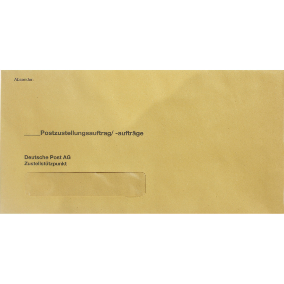 Briefumschlag, Postzustellung, Deutsche Post, Zustellstützpunkt, Auftrag, Postumschlag, Briefumschlag, Kartenumschlag, Papierhülle, Postversand