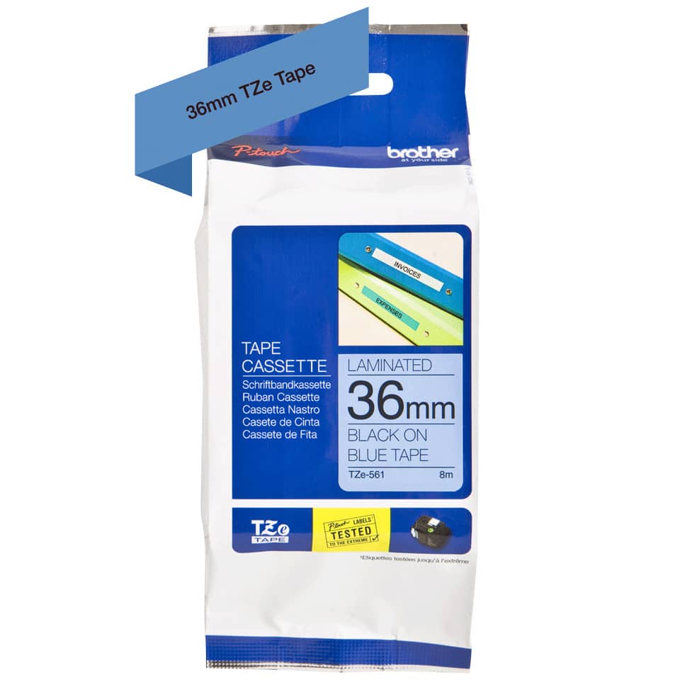36mm, Klebeband, blau-lila, laminiert, Kassette