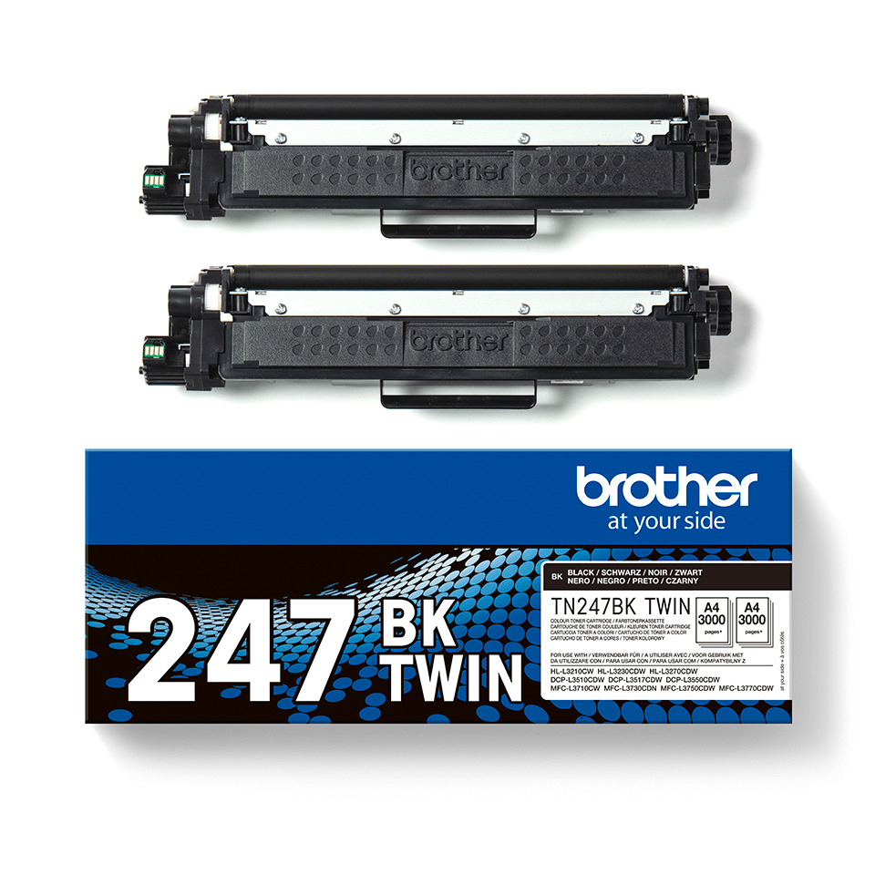Tonerpatrone, Toner, Twin, BK, Brother