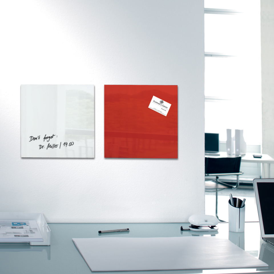 Canvaskunst, Wanddekoration, rotes quadratisches Kunstwerk, Bürodekoration, minimalistische Kunst