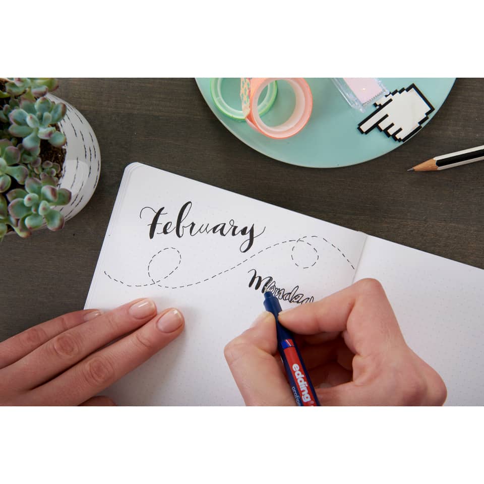 Stift, Klebeband, Pflanze