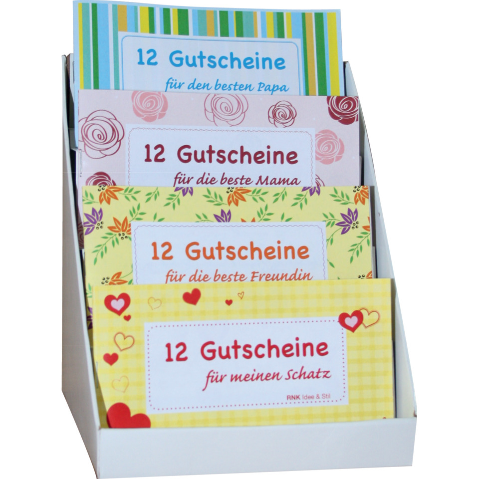 Gutscheine, Kartenpack, Geschenkset, Kartenhalter, Motivkarten