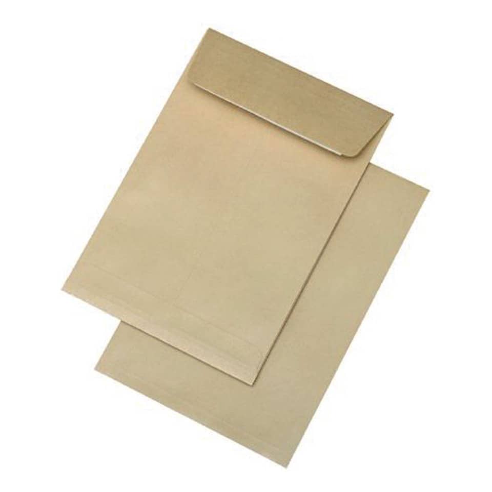 Verpackung, braune Umhüllung, Manilla-Umschlag, fensterlos, Papierumschlag