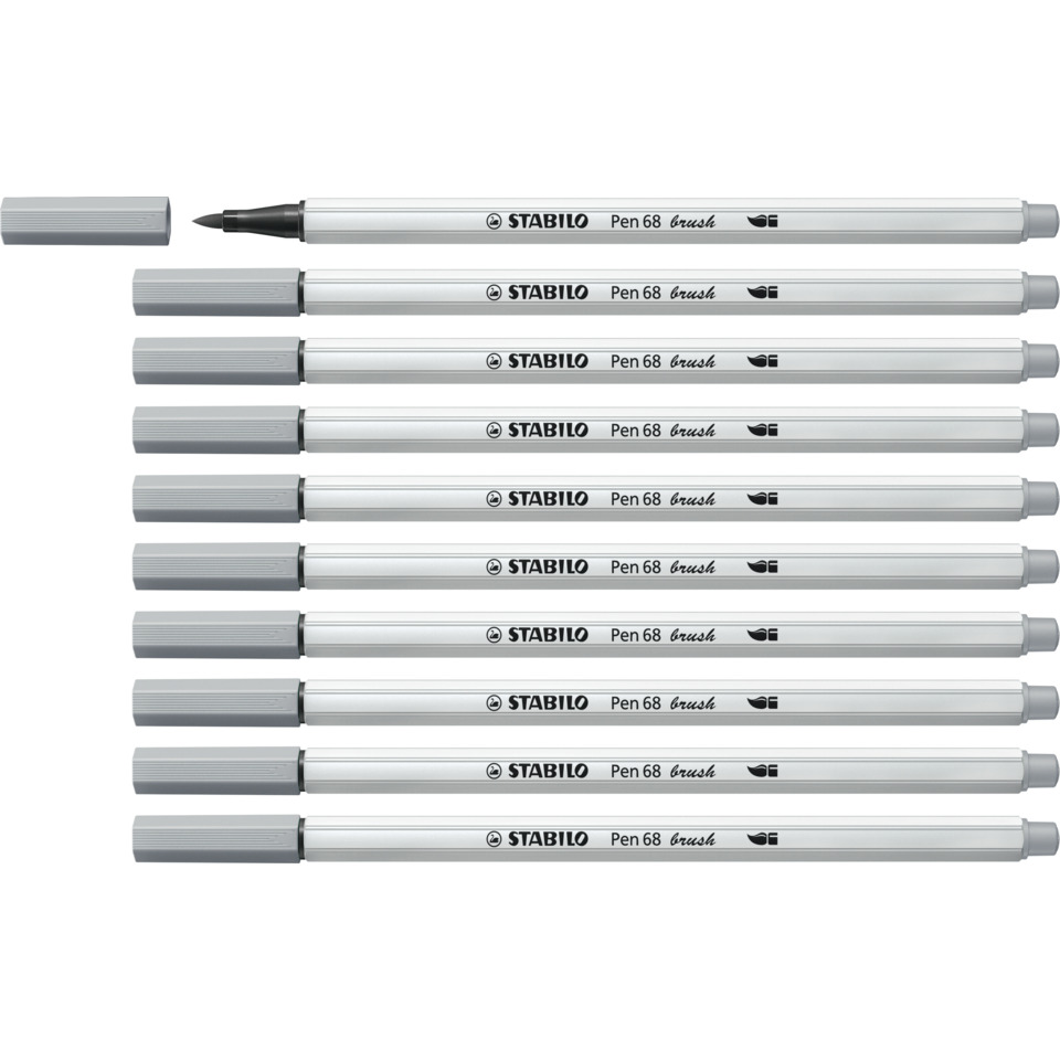 Markerstifte, Brushpens, Tintenstifte, Pinselstift, Stift-Set