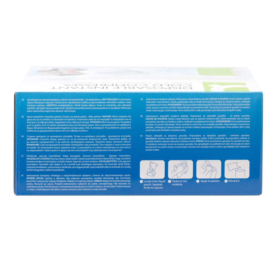 box, packaging, blue, instruction manual, multilingual