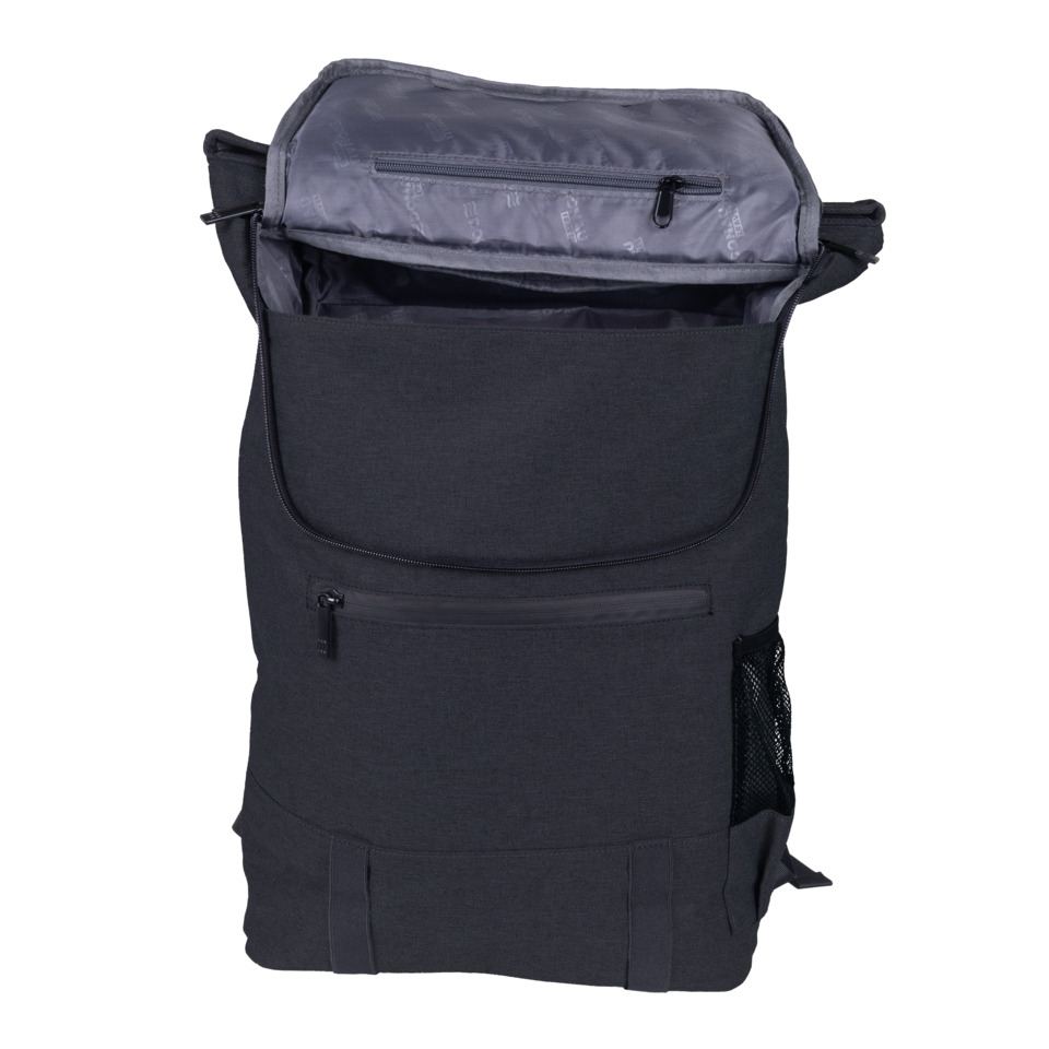 Rucksack, Reisegepäck, Vordere Tasche, Netztasche seitlich, Reißverschluss oben