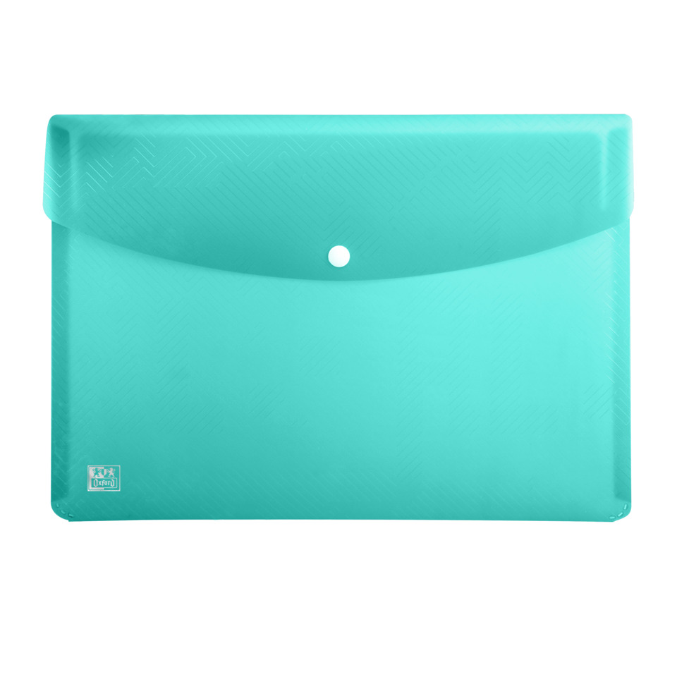 Portfolios, Mappe, Clutch, Türkis, Kunststoff