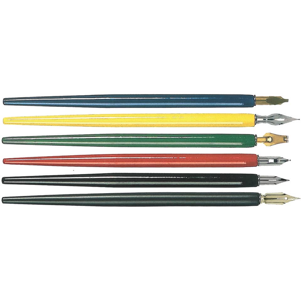 Füllfederhalter, Nib, bunte Tinte, mehrfarbig, Stiftset