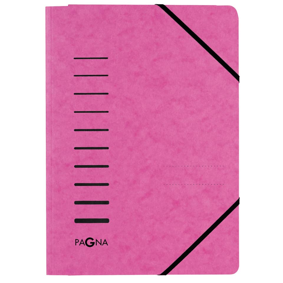 Notizbuch, Notebook, Pink, Rillennotizbuch, Gummiband