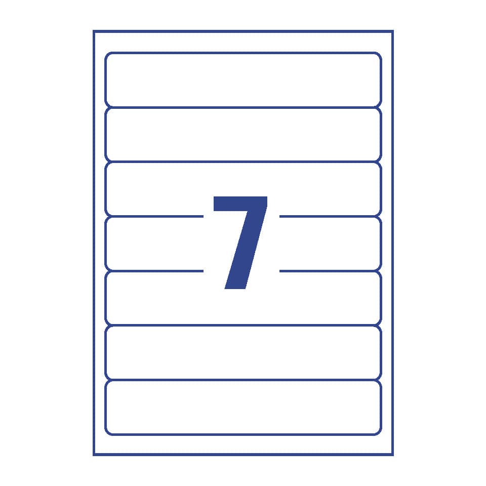 nummer, 7, blau, rahmen, aufkleber