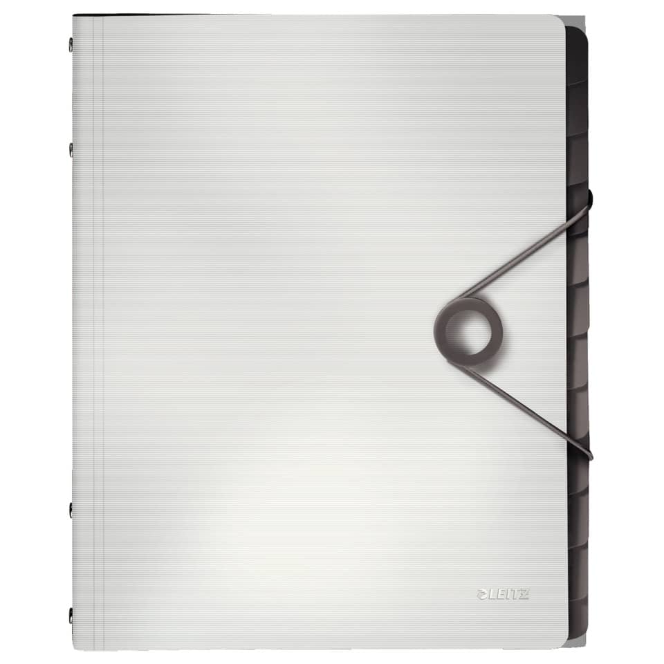 Notebook, Ringbinder, Silber, Gummiband, Spiralhefter