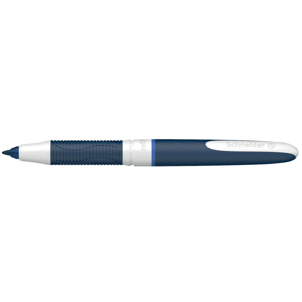 Kugelstift, Kugelschreiber, Kappe, Gummi-Griff, Blau, Korrekturstift, Tintenstift, Kuli, Gehäuse blau, Kappe blau