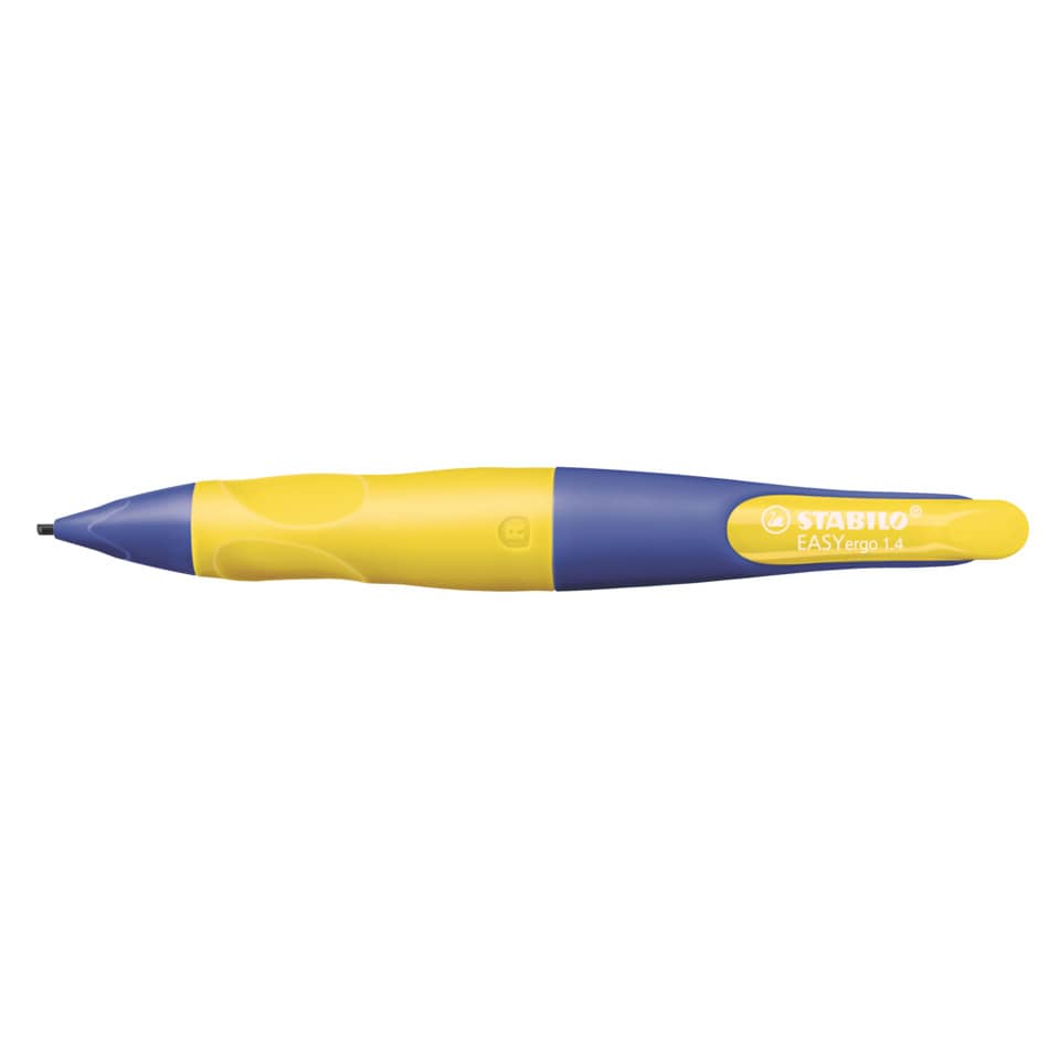 Korrekturstift, Kugelschreiber, Gelb, Blau, Gummi-Pen