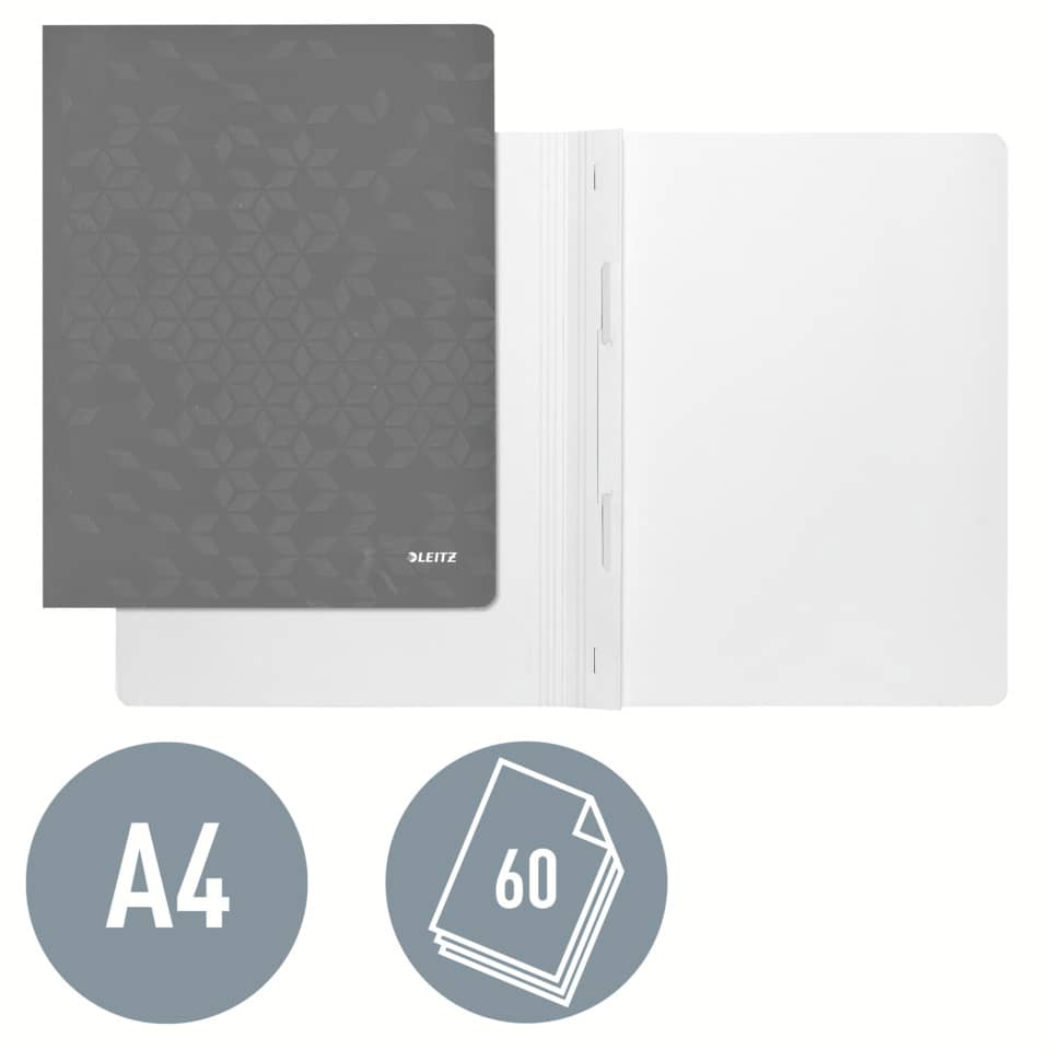 A4, Ordner, Notizbuch, Bindemittel, grauer Umschlag