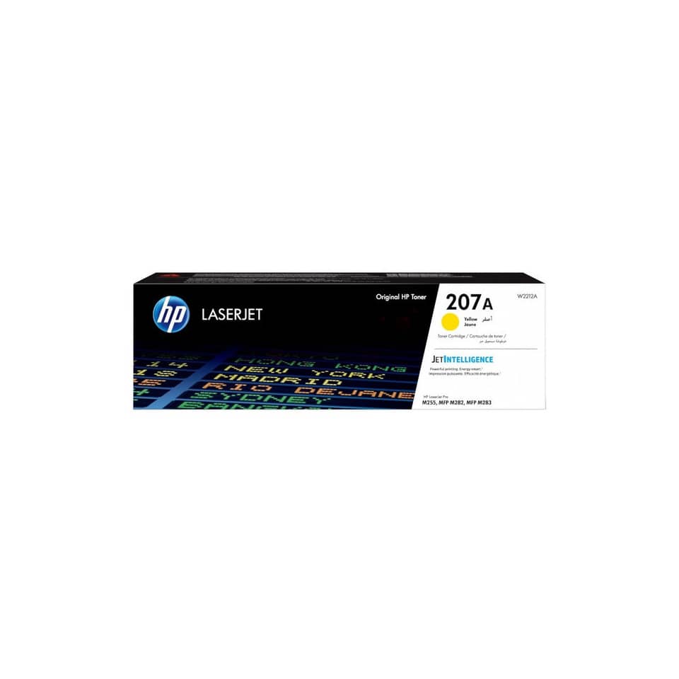 TONER, HP, LASERJET, GELB, 207A