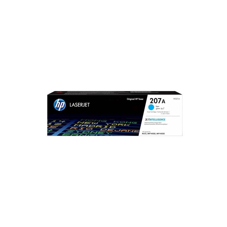 LasertJet, Toner, HP, 207A, Magenta/Blue