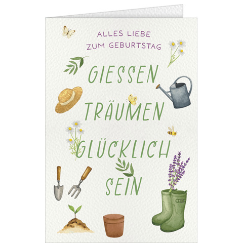 Geburtstagskarte Gärtner  51-12926
