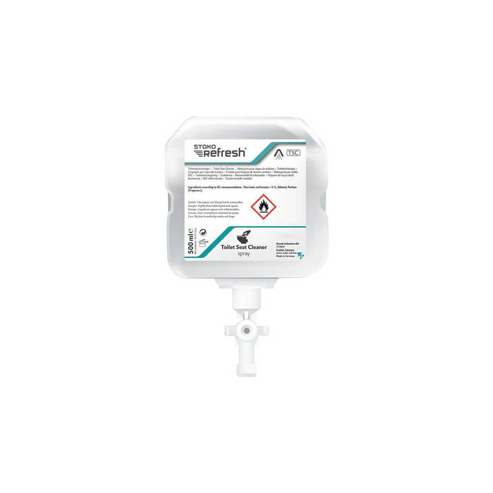 Toilettensitzreiniger Refresh Toilet Seat Cleaner, 500 ml, transparent STOKO 35010 Adapter, Elektronik