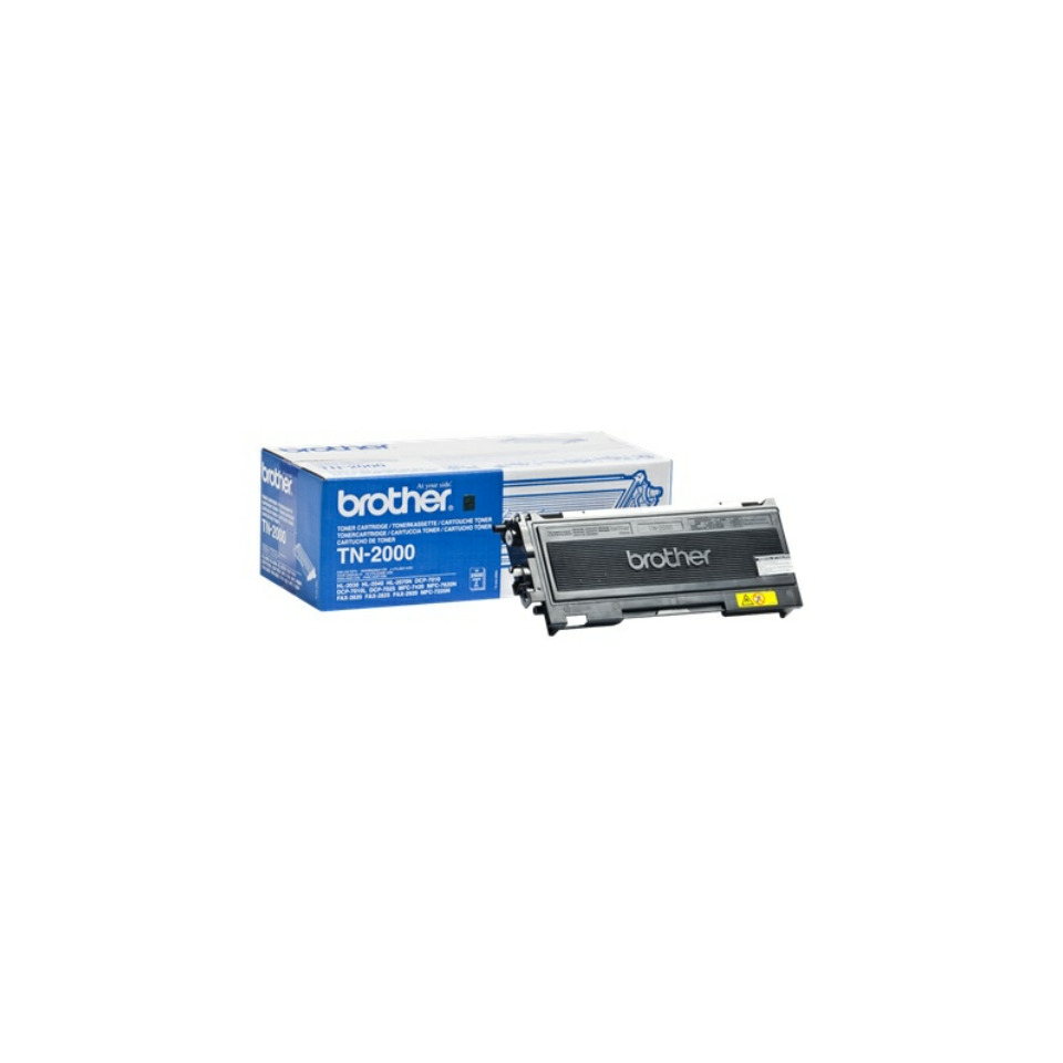Toner, TN-2000, Brother, Kassette, Lasertoner