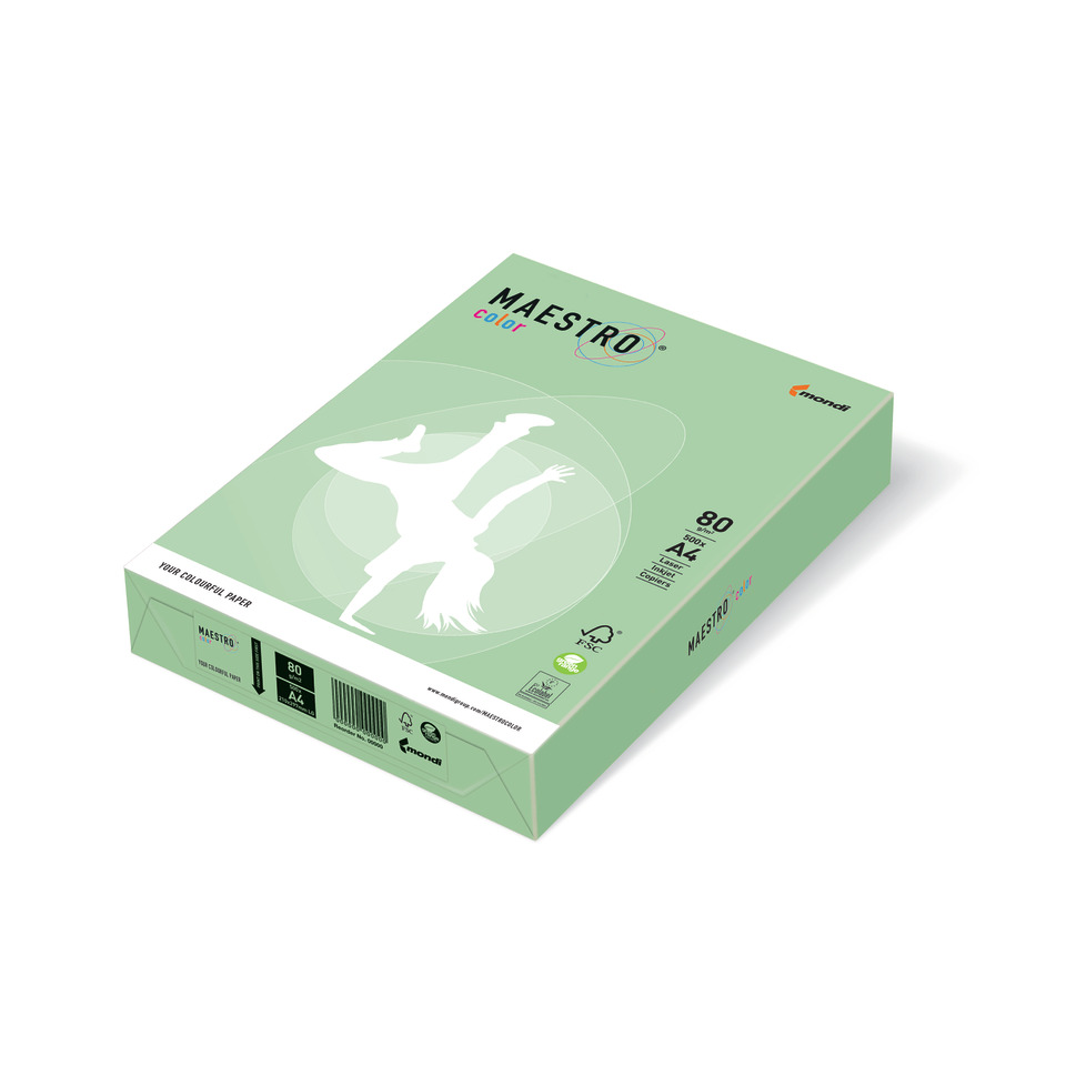 Kopierpapier, A4, 80g/m², Maestro, Color