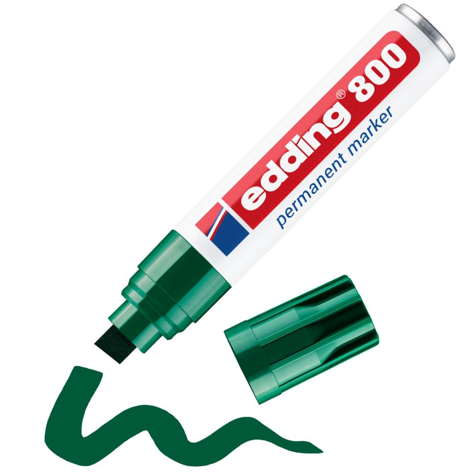 Permanentmarker, grün, Marker, Filzstift, Spitze auswechselbar