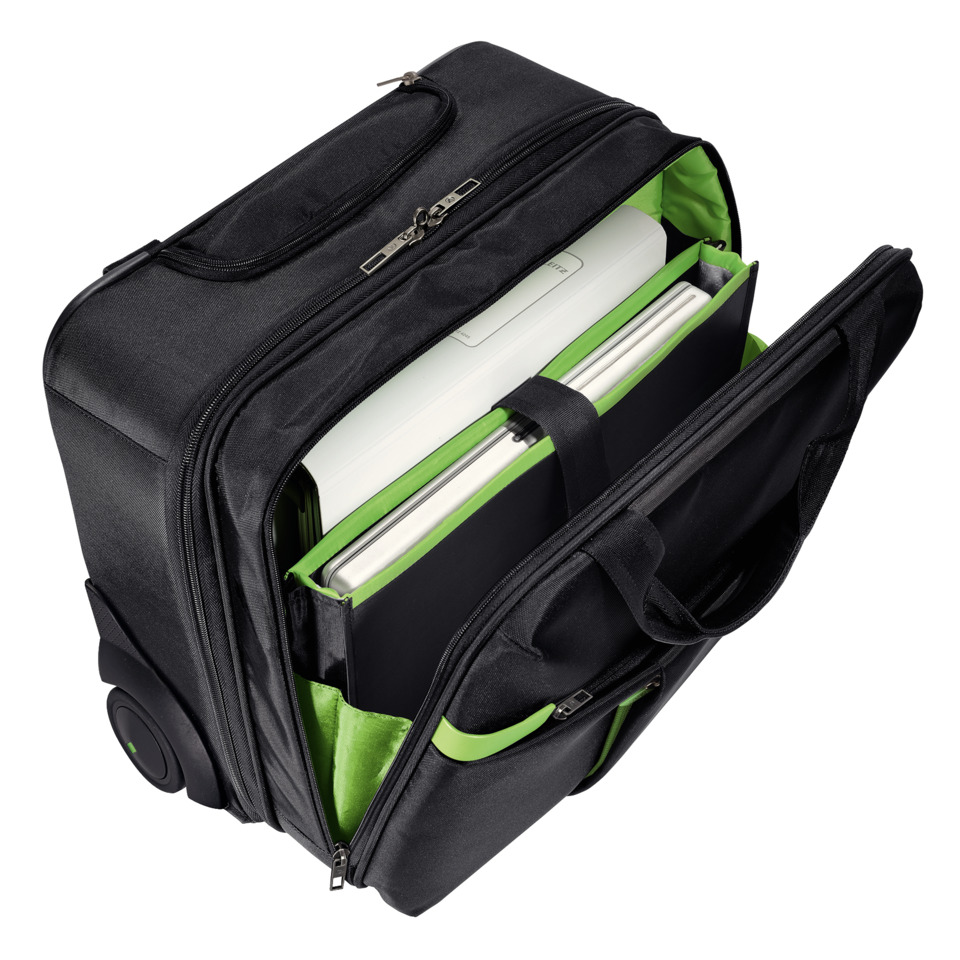 Reisetasche, Laptop-Tasche, Koffer-Zugriff, Rolling Bag, Größenspezifisch, Kompaktrolle, Reisetasche, Laptop-Tasche, Rollenspiel, Organizer