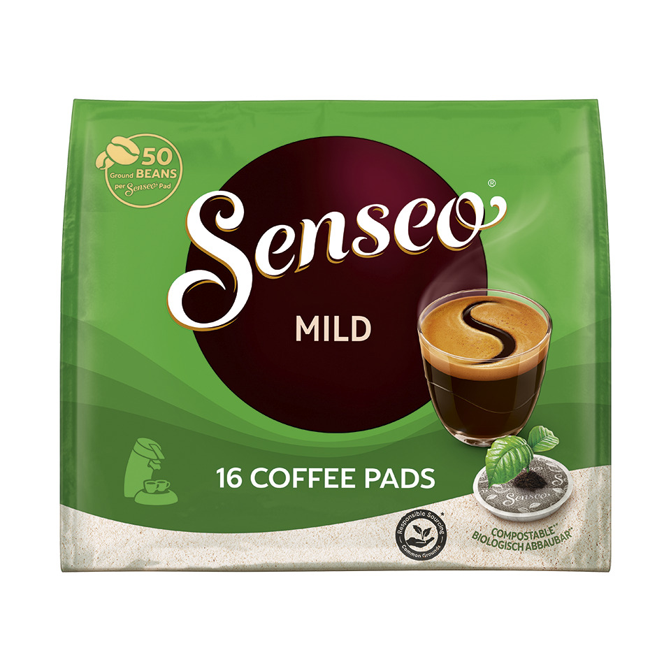 Kaffee Pads, Senseo, MILD, 16 Stück, Kaffeepads