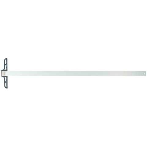 Zeichenschiene, rostfreier Edelstahl, mm-Teilung an beiden Kanten, 100 cm RUMOLD 313100