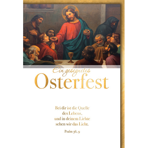 Osterkarte heilig  13338