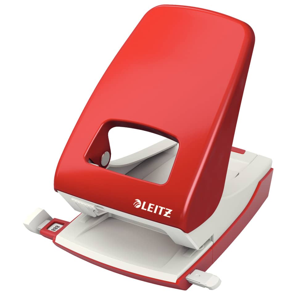 Locher, Bürogerät, KlebebandLocher, Rot, Leitz