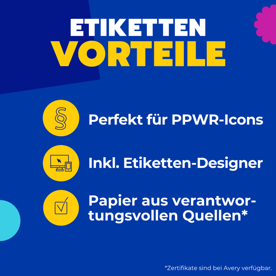 Flyer, Poster, Grafik, blauer Hintergrund, Ikonen