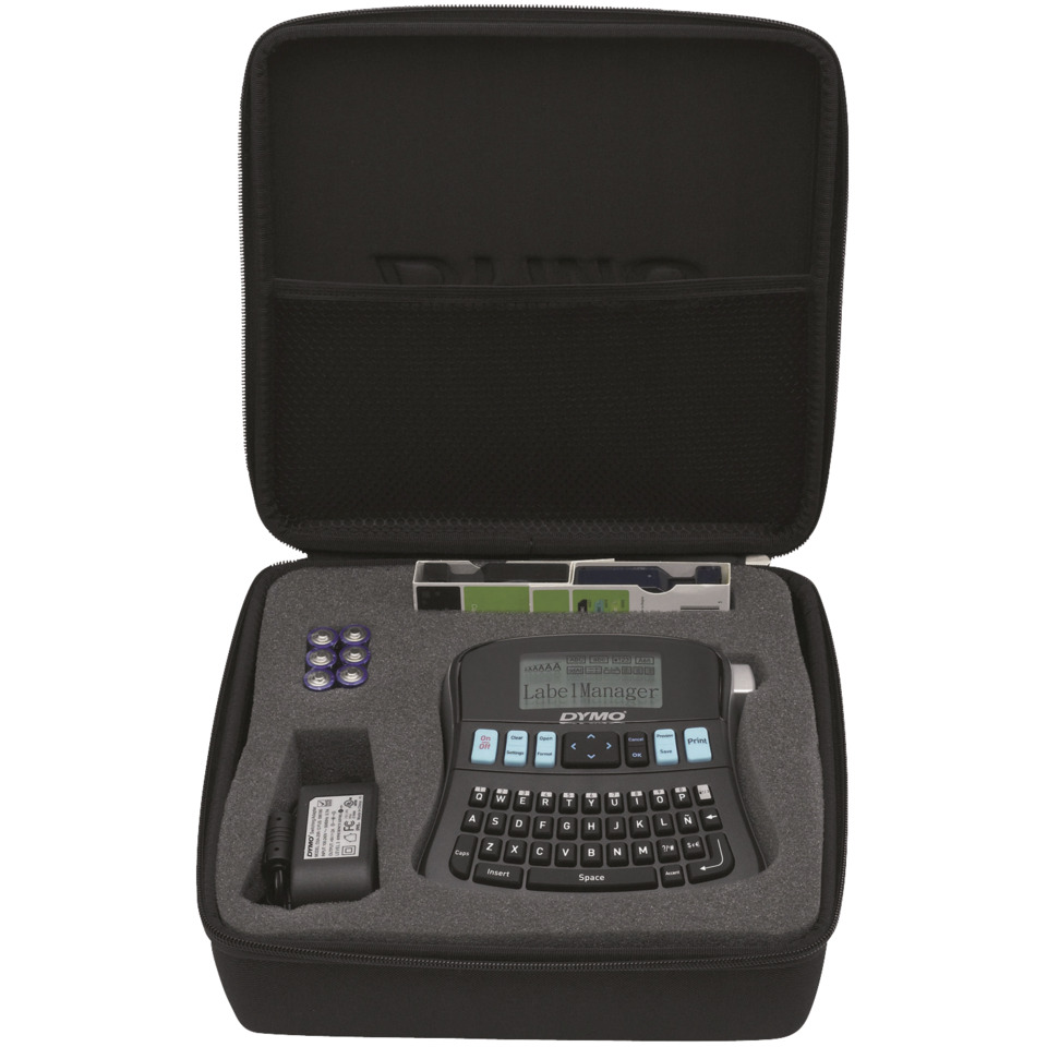 portables Etikettendrucker, Tastatur, Hülle/Etui, Ladegerät, elektrisches Gerät