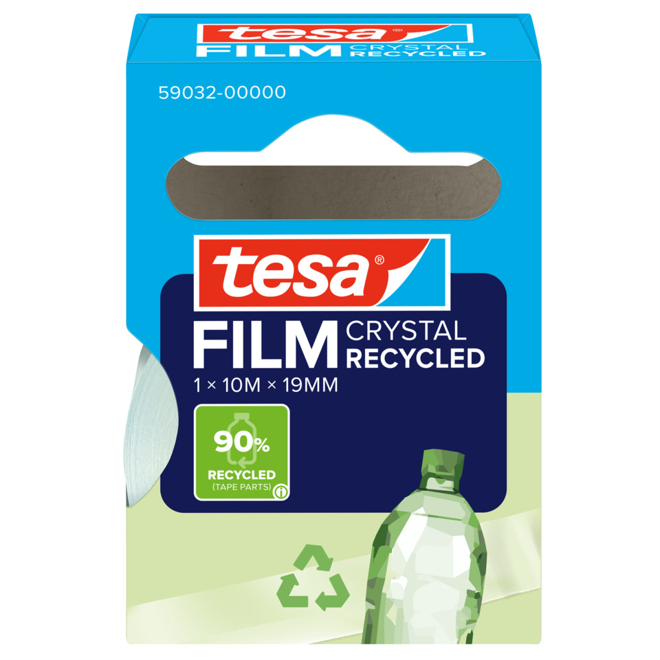 film, recycled, crystal, Klebeband, 1050mm