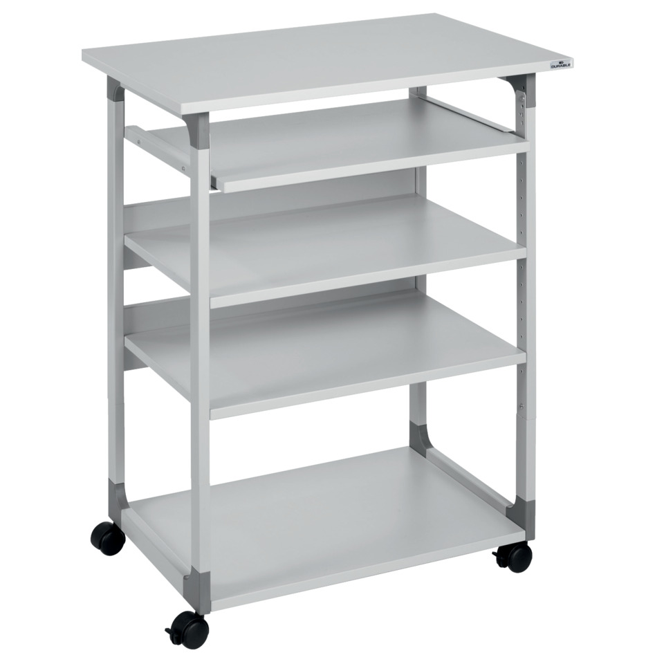  Servierwagen,  Küchenwagen,  Rolllwagen,  Metallregal,  Rollbarer Tisch
