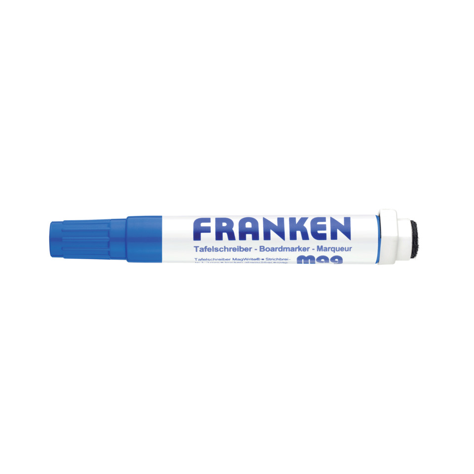 Tafelstift, Whiteboardmarker, Marker, Kunststoffkörper, Blue cap