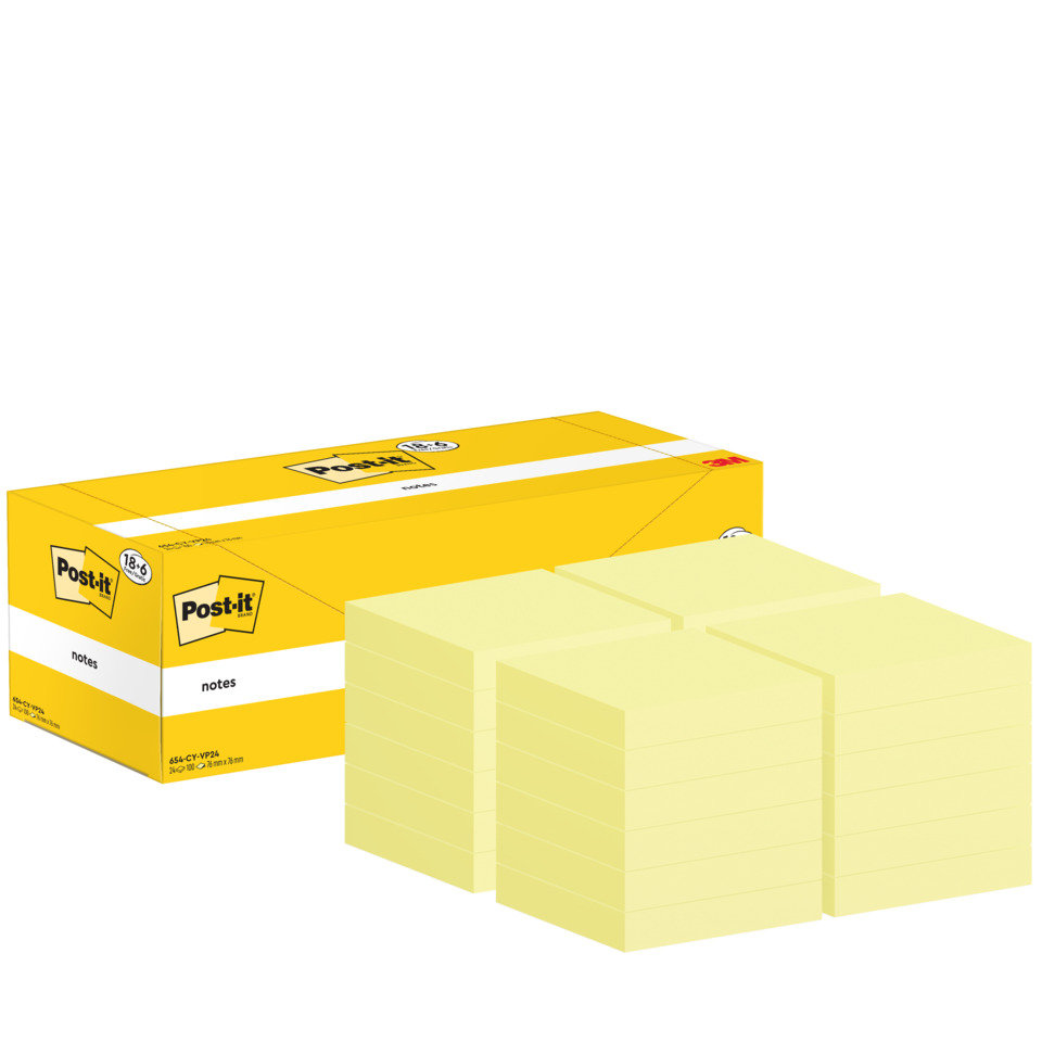 Notizblöcke, Post-it, Klebezettel, Klebepunkte, Notizblock