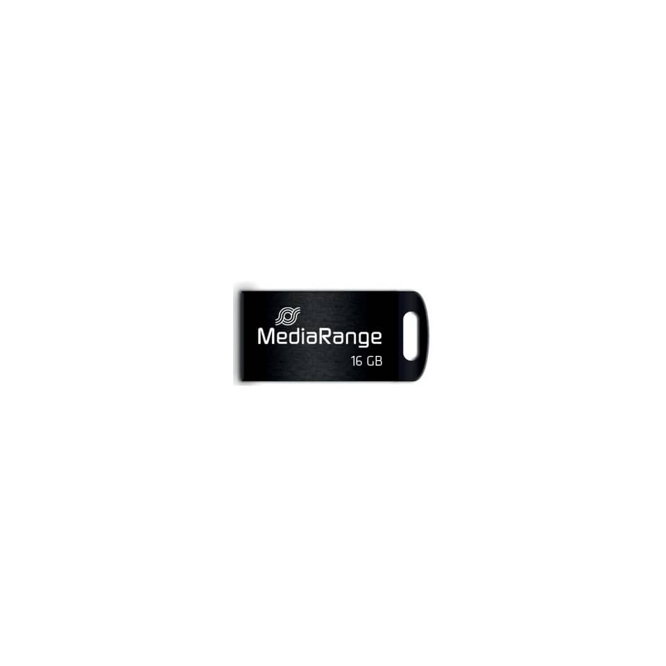 USB-Stick, Mediaspektrum, 16 GB, Flash-Laufwerk, Schwarz