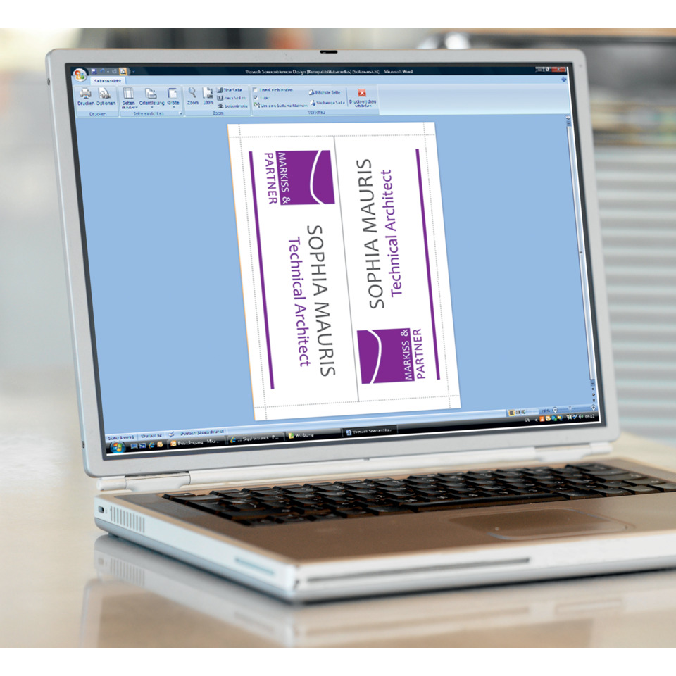 laptop, Bildschirm, Präsentation, Karte, Text