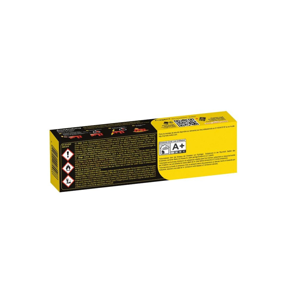 gelb-schwarz verpackung, warning signs, hobby/bausatz, chemische sichereheit, A+ etikett