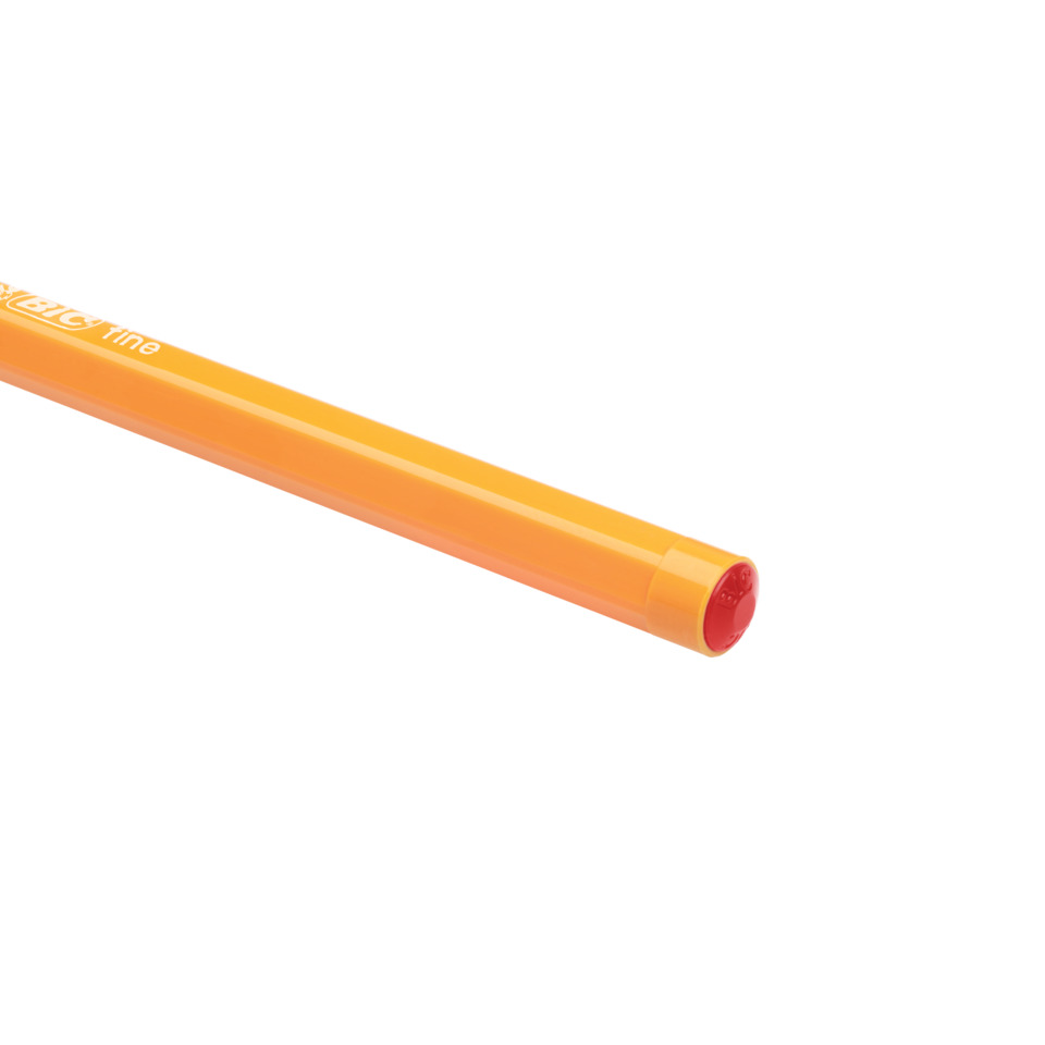 orange, Marker, Stift, Zylinder, Spitze rot