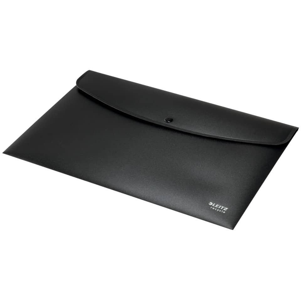 Plastiktasche, Schutztasche, Schwarze Hülle, Office-Accessoire, Leitz TeX