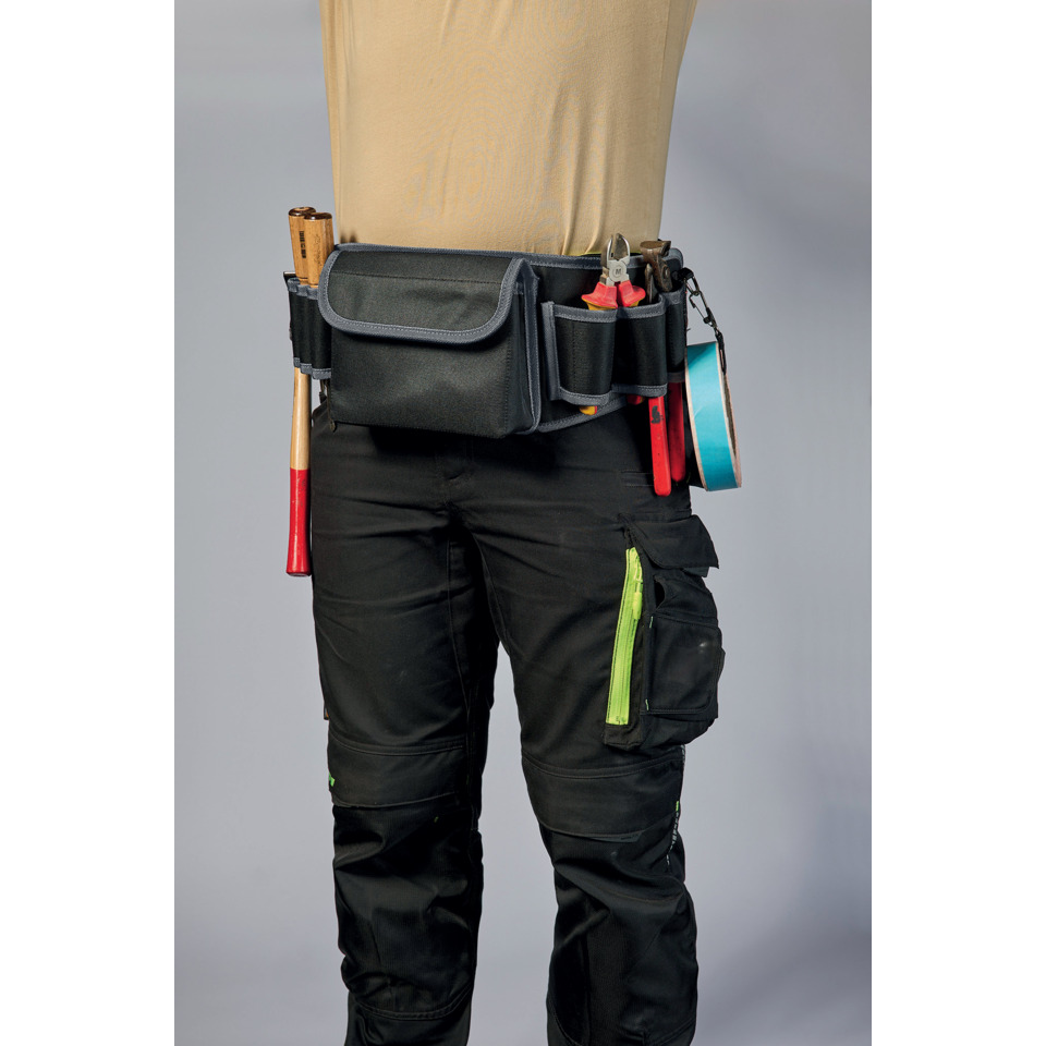 Werkzeuggürtel, Werkzeugtasche, Arbeitsgürtel, Hammerhalter, Taschenholster
