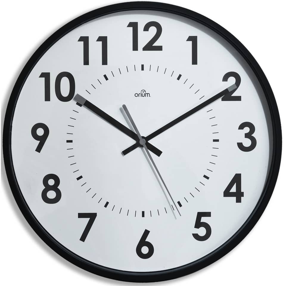 wanduhr, quarzuhr, wandclock, große ziffern, analoguhr