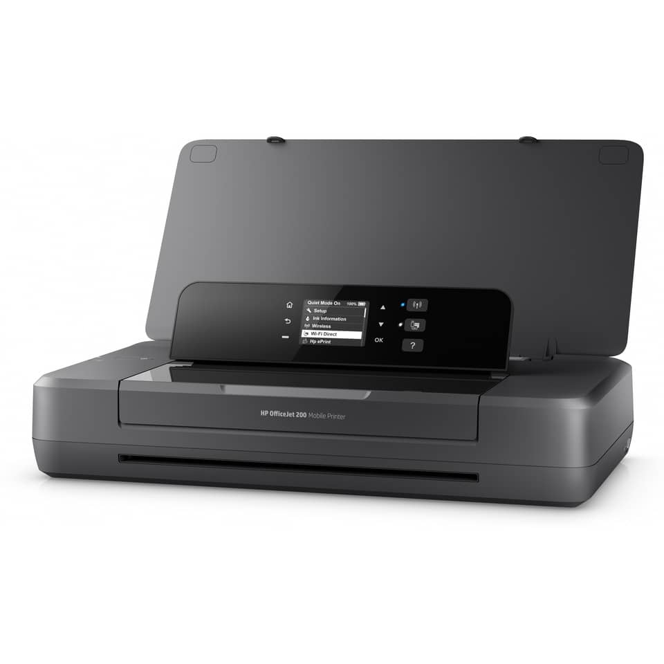 Drucker, Tintenstrahldrucker, All-in-One, Schwarz/Grau, Display-Bedienfeld