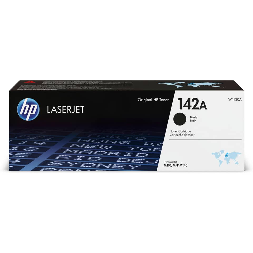 Lasertoner, HP Toner, Schwarz, Tonerpatrone, 142A