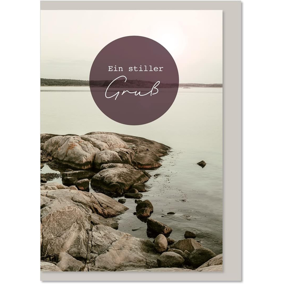 Steinstrand, Küste, Landschaft, Poster, Blickpunkt