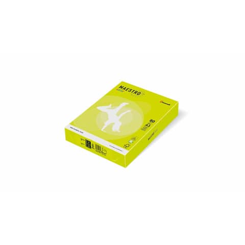 Kopierpapier Color Neon, A4, 80g/m², 500 Blatt, neongrün MAESTRO COLOR 9417-NEOGNA80S